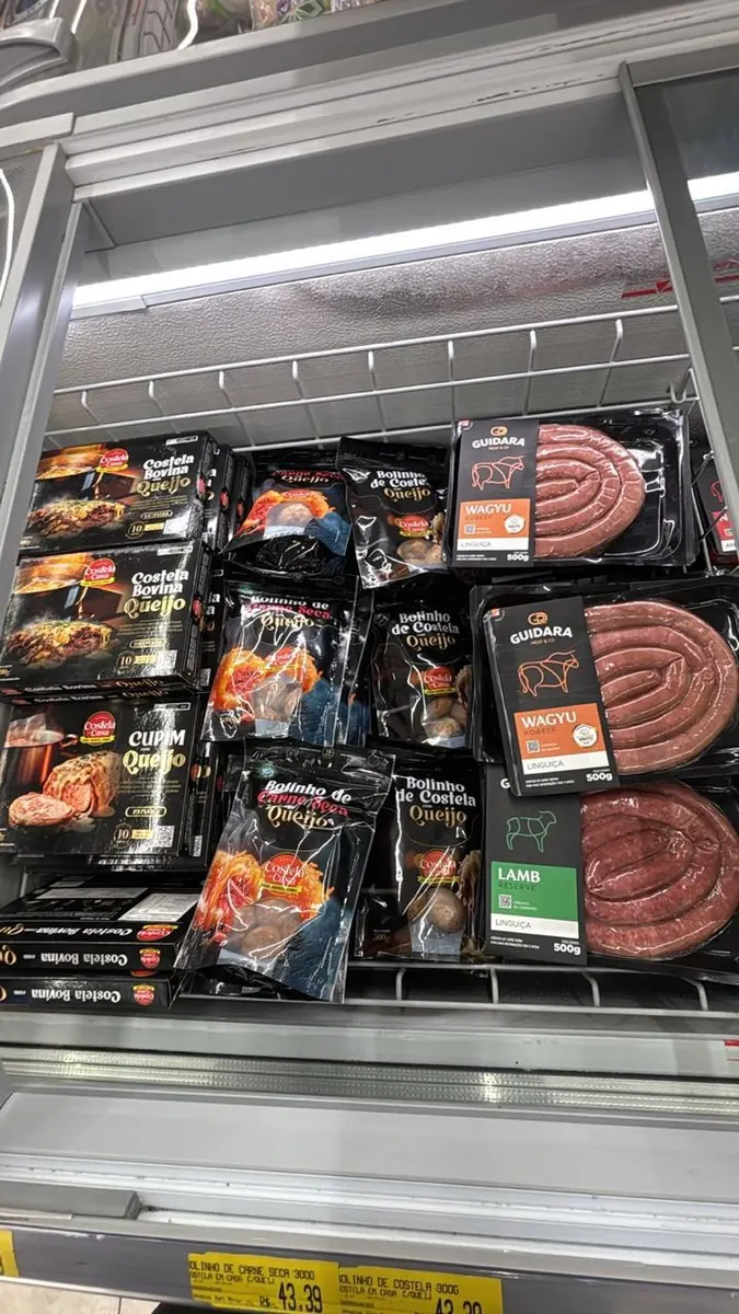 Costela em Casa no freezer de um supermercado, foto 5