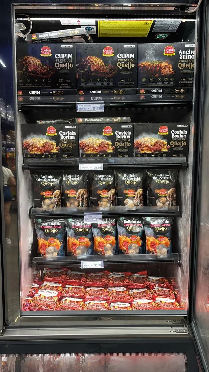 Costela em Casa no freezer de um supermercado, foto 7