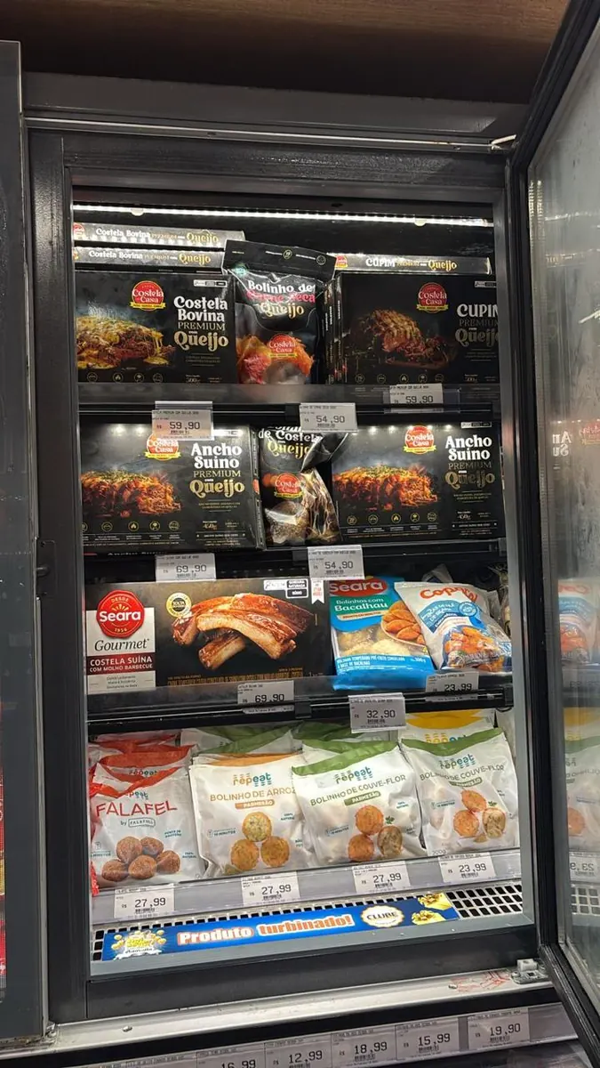 Costela em Casa no freezer de um supermercado, foto 8